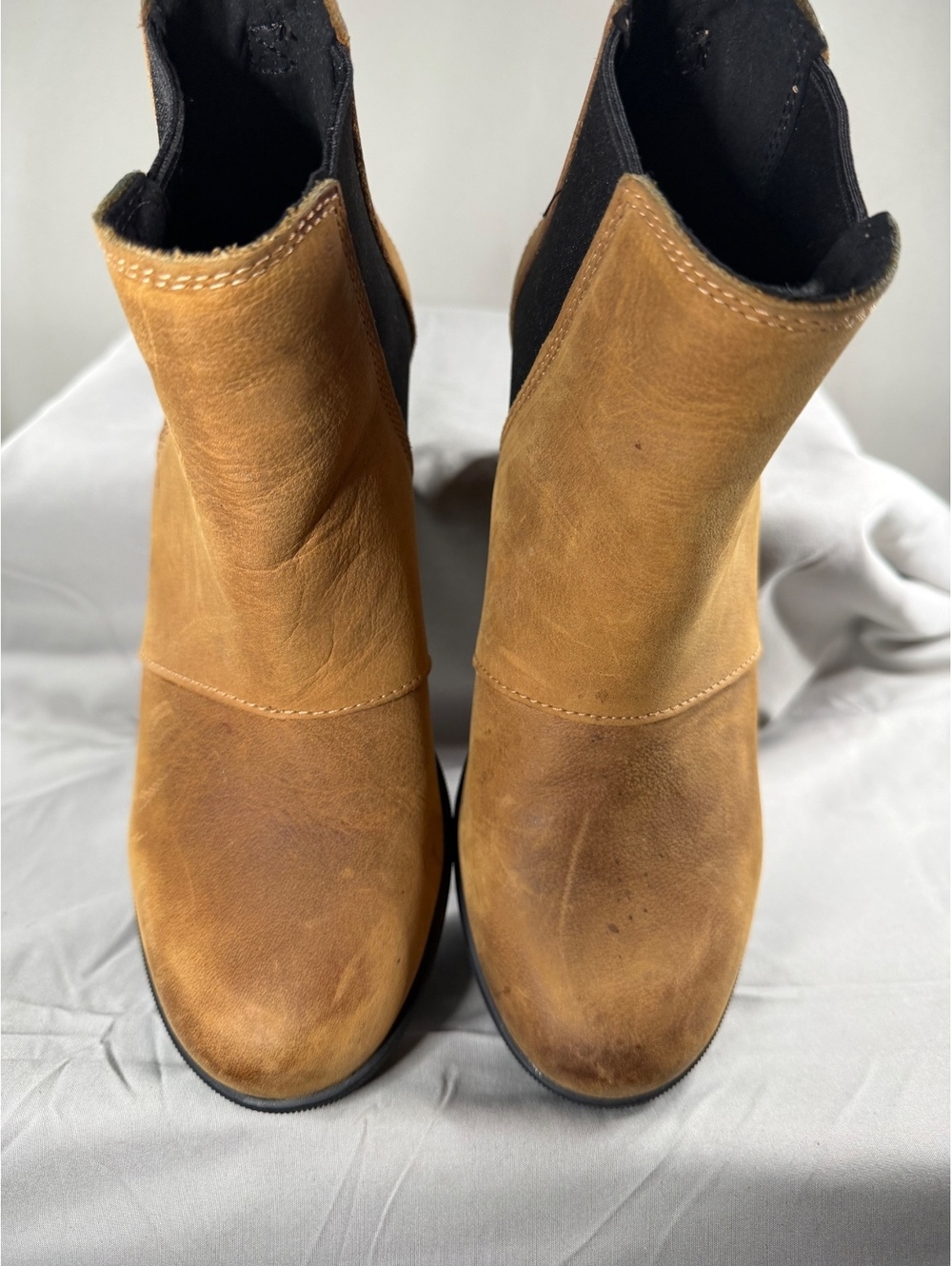 Sorel Women's Brown Leather Ankle Boots Size 7